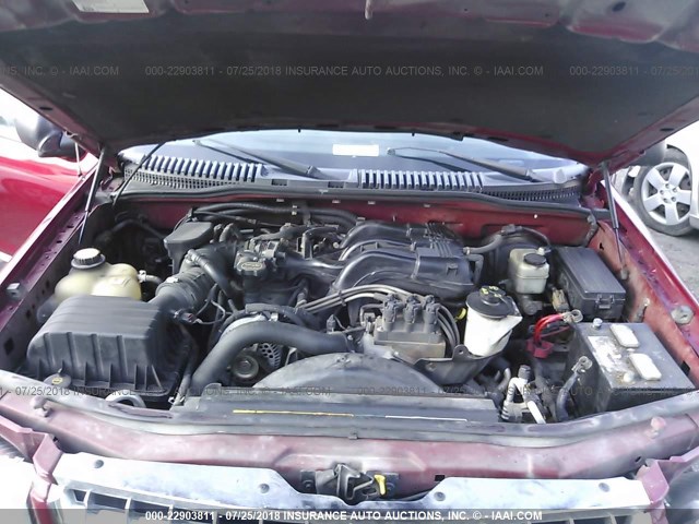 1FMZU73K95UB26872 - 2005 FORD EXPLORER XLT/XLT SPORT/NBX 栗色 照片 10