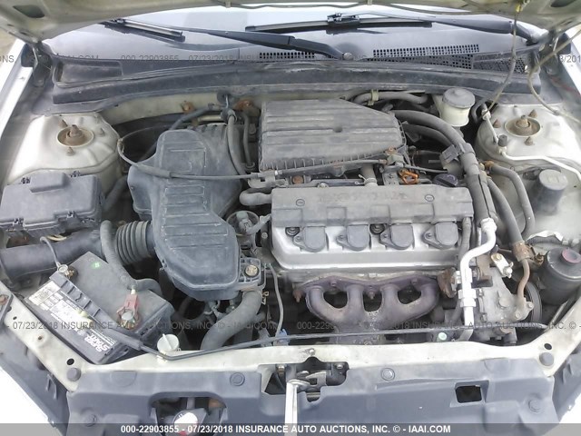 1HGES16375L020485 - 2005 HONDA CIVIC DX VP Gümüş foto 10