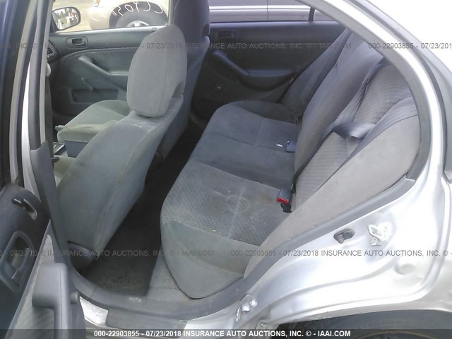1HGES16375L020485 - 2005 HONDA CIVIC DX VP Gümüş foto 8