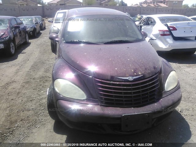 3C8FY78G63T554369 - 2003 CHRYSLER PT CRUISER GT MAROON photo 6