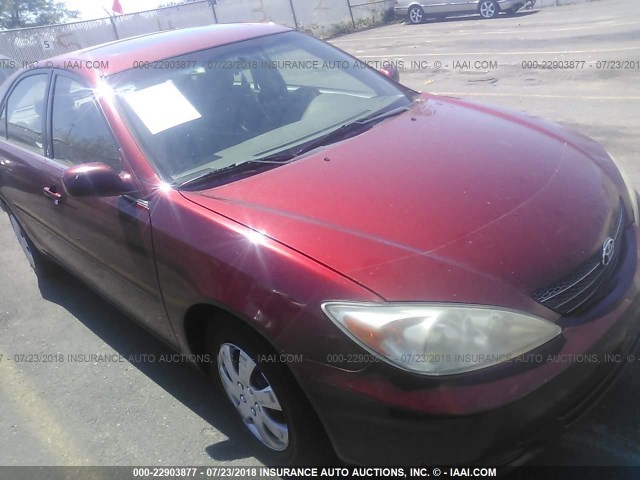 4T1BE32KX4U379237 - 2004 TOYOTA CAMRY LE/XLE/SE Tünd qırmızı foto 1
