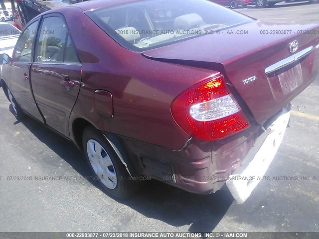 4T1BE32KX4U379237 - 2004 TOYOTA CAMRY LE/XLE/SE Tünd qırmızı foto 3