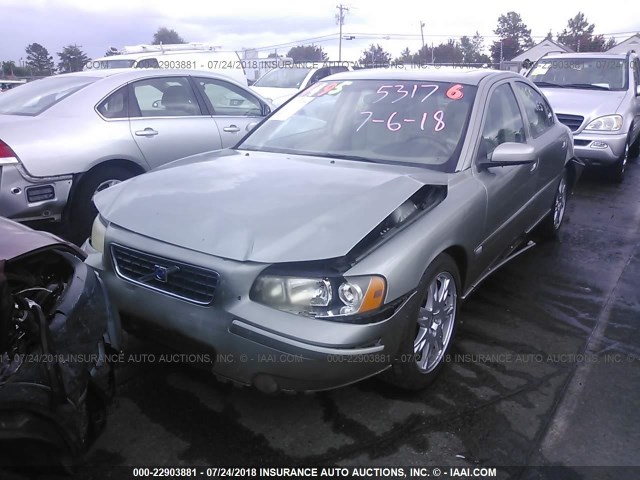 YV1RS592262515317 - 2006 VOLVO S60 2.5T GREEN photo 6