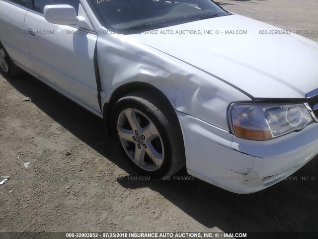 19UUA56852A034037 - 2002 ACURA 3.2TL TYPE-S WHITE photo 6