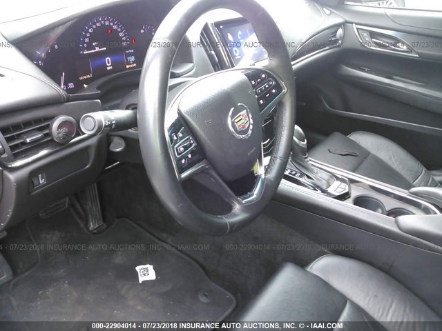 1G6AA5RA3E0112182 - 2014 CADILLAC ATS BLACK photo 5