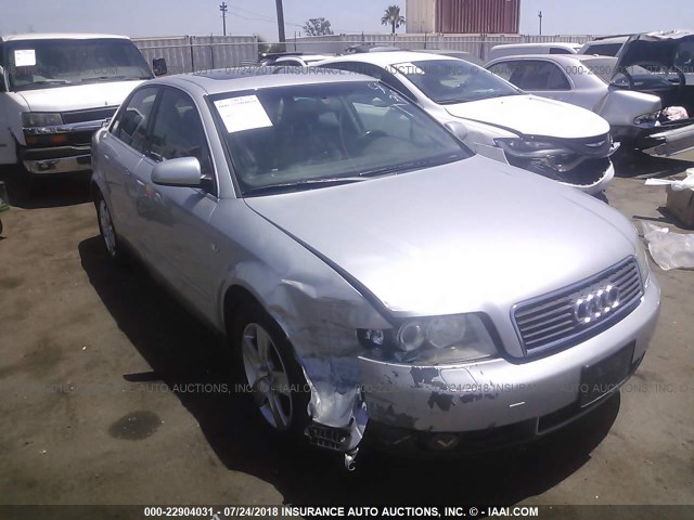 WAUJT68E84A004079 - 2004 AUDI A4 3.0 SILVER photo 1