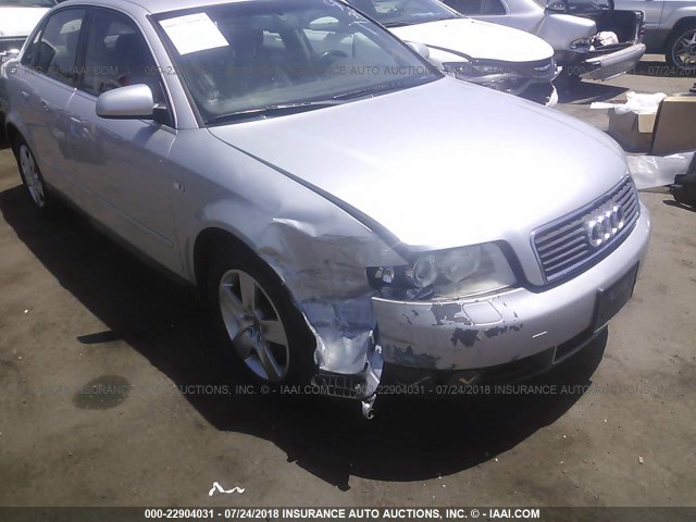 WAUJT68E84A004079 - 2004 AUDI A4 3.0 SILVER photo 6