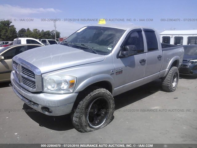 3D7KS28A08G248211 - 2008 DODGE RAM 2500 ST/SLT 银色 照片 2