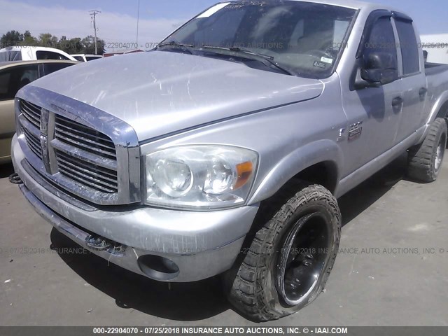 3D7KS28A08G248211 - 2008 DODGE RAM 2500 ST/SLT SILVER photo 6