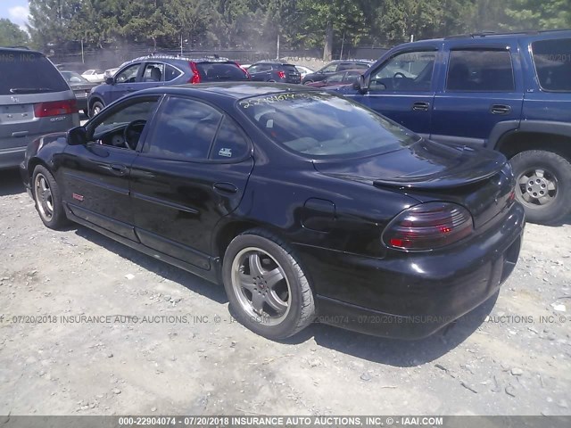 1G2WR5213YF297703 - 2000 PONTIAC GRAND PRIX GTP BLACK photo 3