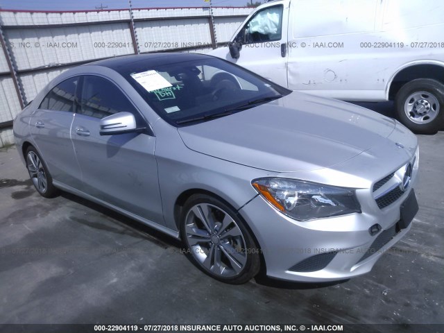 WDDSJ4GB0GN374924 - 2016 MERCEDES-BENZ CLA 250 4MATIC SILVER photo 1