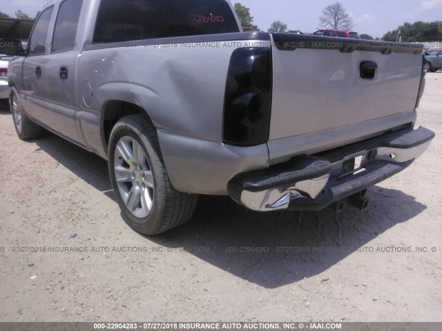 2GCEC13T351323379 - 2005 CHEVROLET SILVERADO C1500 SILVER photo 6