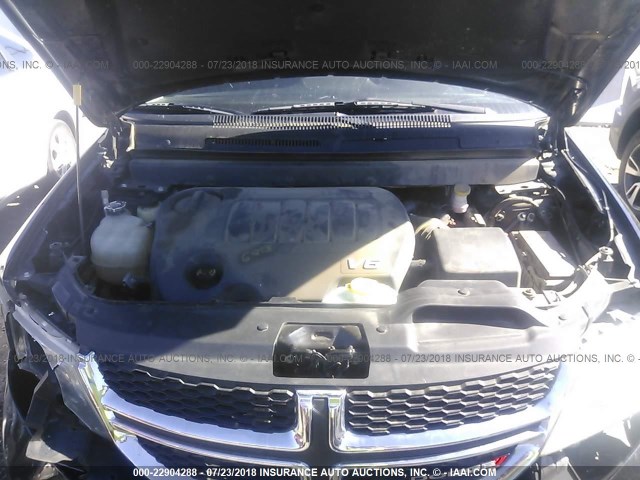 3C4PDDBG3GT242105 - 2016 DODGE JOURNEY SXT 黑色 照片 10