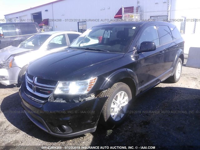 3C4PDDBG3GT242105 - 2016 DODGE JOURNEY SXT 黑色 照片 2