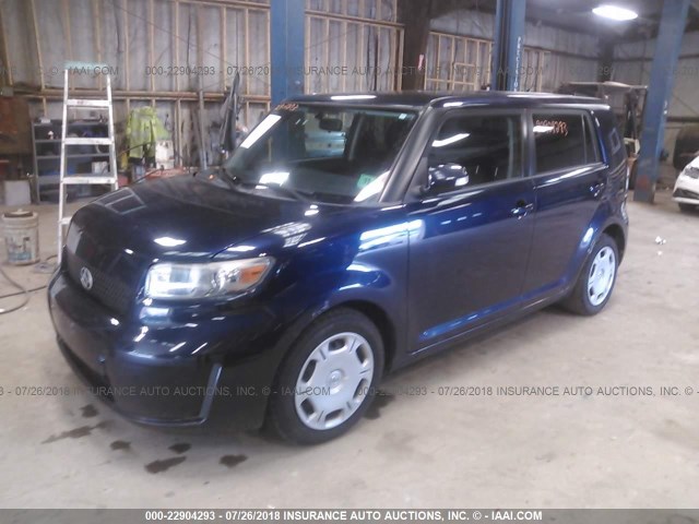 JTLKE50E681031704 - 2008 TOYOTA SCION XB 蓝色 照片 2