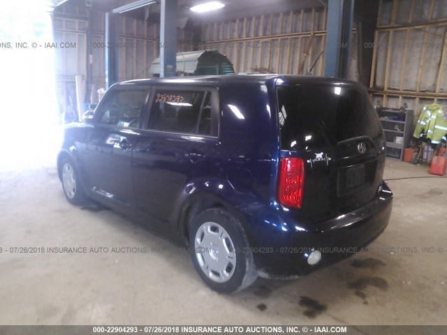 JTLKE50E681031704 - 2008 TOYOTA SCION XB 蓝色 照片 3