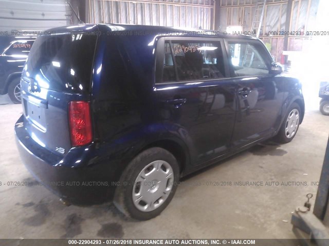 JTLKE50E681031704 - 2008 TOYOTA SCION XB 蓝色 照片 4