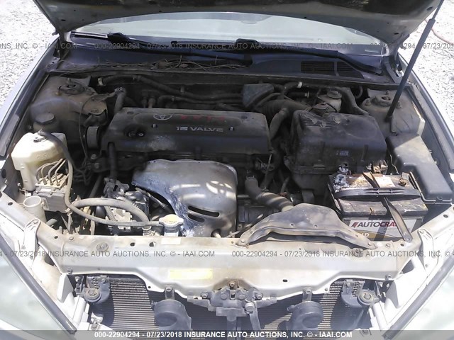 4T1BE32K65U400540 - 2005 TOYOTA CAMRY LE/XLE/SE 银色 照片 10