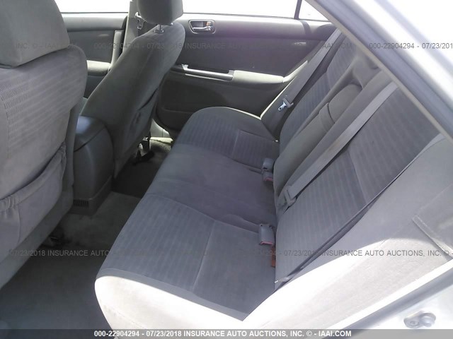 4T1BE32K65U400540 - 2005 TOYOTA CAMRY LE/XLE/SE 银色 照片 8
