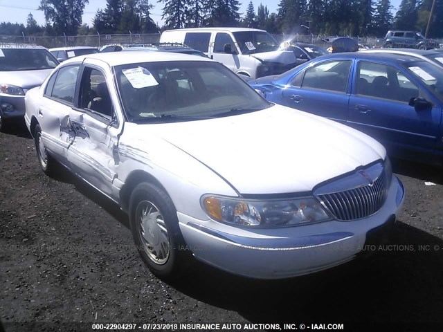 1LNFM97VXWY620672 - 1998 LINCOLN CONTINENTAL  WHITE photo 1