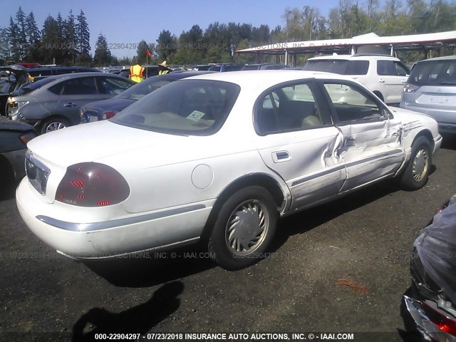 1LNFM97VXWY620672 - 1998 LINCOLN CONTINENTAL  WHITE photo 4