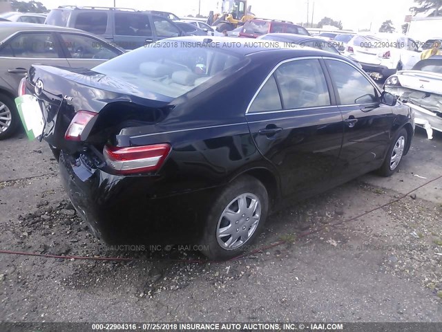 4T1BK3EK5AU105993 - 2010 TOYOTA CAMRY SE/LE/XLE 黑色 照片 4