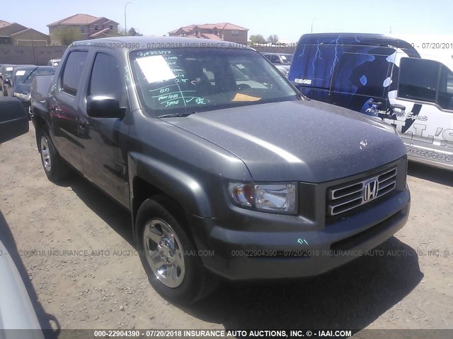 2HJYK16278H509520 - 2008 HONDA RIDGELINE RT GRAY photo 1