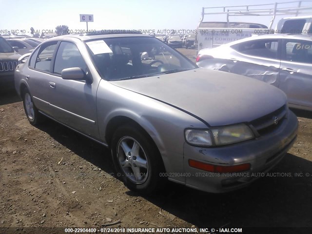 JN1CA21D4XT212550 - 1999 NISSAN MAXIMA GLE/GXE/SE GRAY photo 1