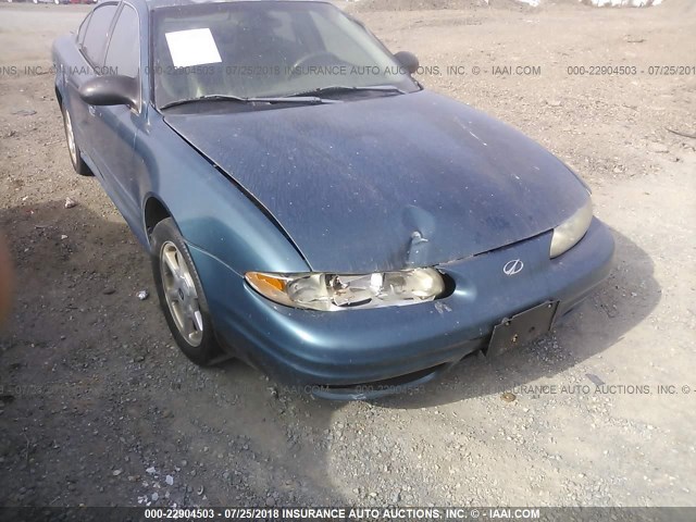 1G3NF52E12C304420 - 2002 OLDSMOBILE ALERO GLS 绿色 照片 6