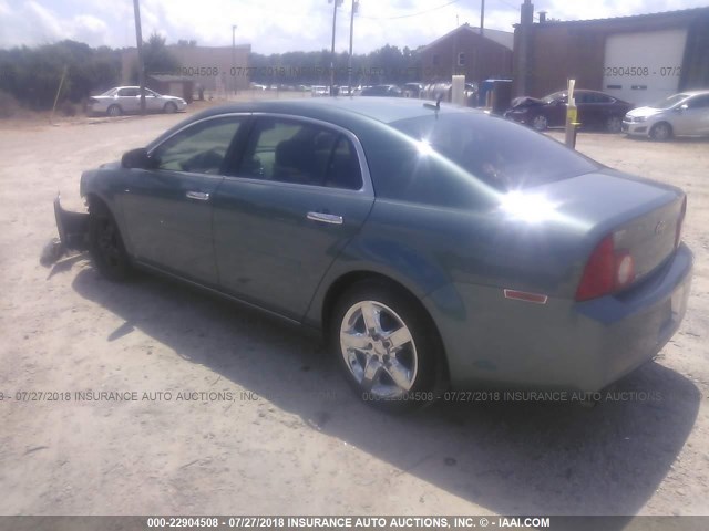 1G1ZH57B29F104352 - 2009 CHEVROLET MALIBU 1LT 绿色 照片 3