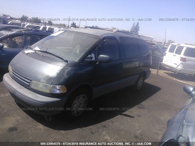 JT3AC12R8R1129645 - 1994 TOYOTA PREVIA LE GRAY photo 2