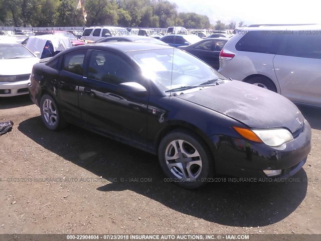 1G8AC12F94Z231669 - 2004 SATURN ION LEVEL 3 BLACK photo 1