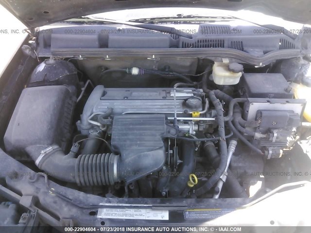1G8AC12F94Z231669 - 2004 SATURN ION LEVEL 3 BLACK photo 10