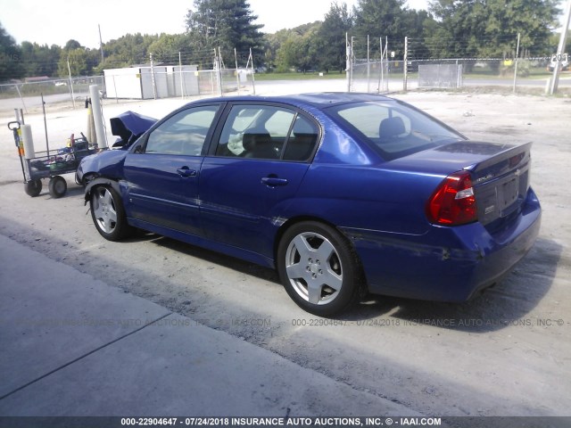 1G1ZW53196F273931 - 2006 CHEVROLET MALIBU SS 蓝色 照片 3