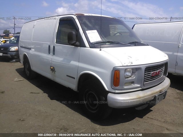 1GTHG35RX21102345 - 2002 GMC SAVANA G3500 WHITE photo 1