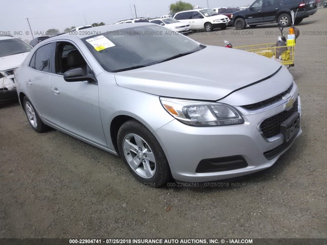 1G11A5SA8GU145092 - 2016 CHEVROLET MALIBU LIMITED LS SILVER photo 1