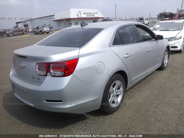 1G11A5SA8GU145092 - 2016 CHEVROLET MALIBU LIMITED LS SILVER photo 4