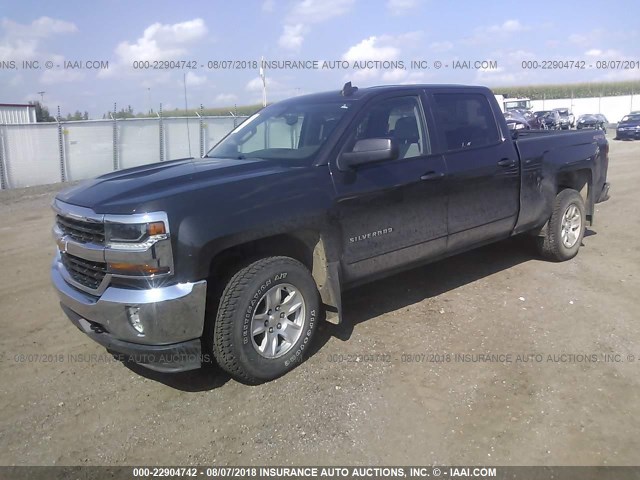 3GCUKREC4GG117394 - 2016 CHEVROLET SILVERADO K1500 LT BROWN photo 2