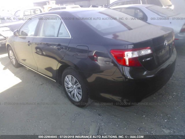 4T4BF1FKXER371111 - 2014 TOYOTA CAMRY L/SE/LE/XLE 黑色 照片 3