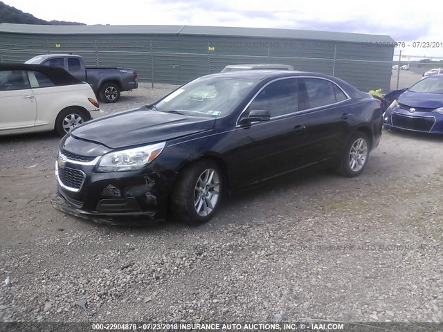 1G11C5SL2EF111548 - 2014 CHEVROLET MALIBU 1LT 黑色 照片 2