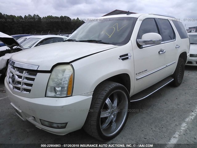 1GYFK638X7R204636 - 2007 CADILLAC ESCALADE LUXURY Krem foto 2