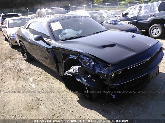 2C3CDZAG9FH704627 - 2015 DODGE CHALLENGER SXT BLACK photo 1