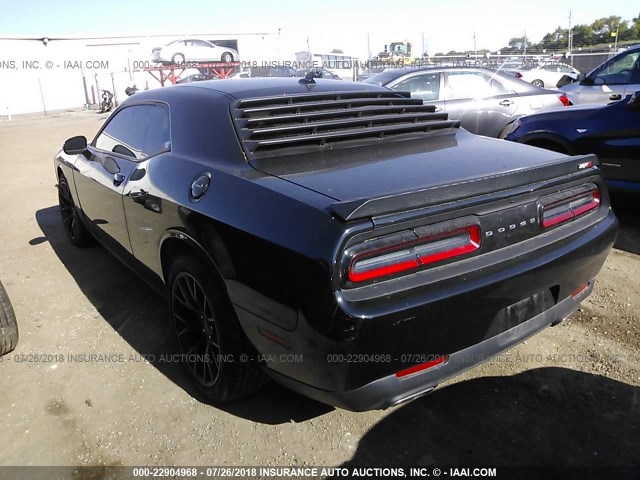 2C3CDZAG9FH704627 - 2015 DODGE CHALLENGER SXT BLACK photo 3