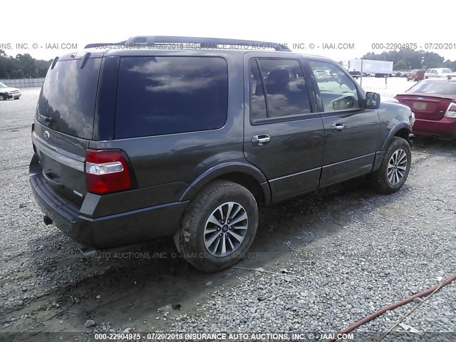 1FMJU1HT5GEF22998 - 2016 FORD EXPEDITION XLT/KING RANCH GRAY photo 4