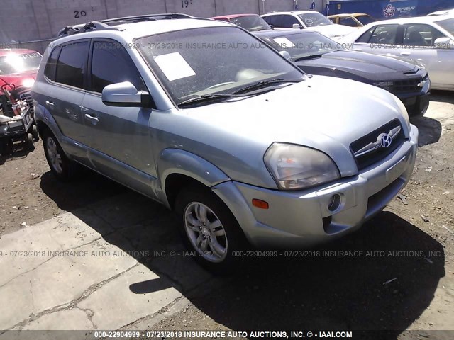 KM8JN12D66U289720 - 2006 HYUNDAI TUCSON GLS/LIMITED GREEN photo 1