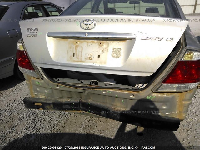 4T1BE32K05U640294 - 2005 TOYOTA CAMRY LE/XLE/SE Qəhvəyi foto 6