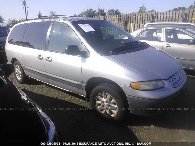 1C4GJ44GXYB770958 - 2000 CHRYSLER GRAND VOYAGER SE SILVER photo 1