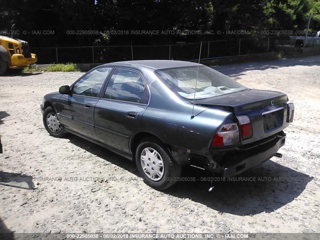 1HGCD5629TA010453 - 1996 HONDA ACCORD DX GRAY photo 3