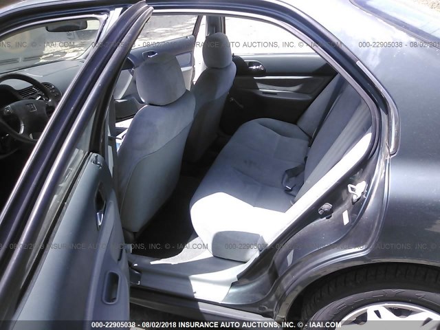 1HGCD5629TA010453 - 1996 HONDA ACCORD DX GRAY photo 8