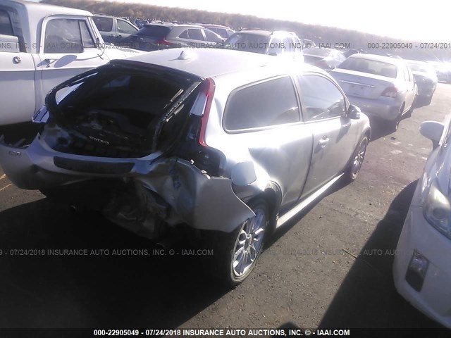 YV1MK672X82080584 - 2008 VOLVO C30 T5 SILVER photo 4